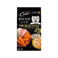 マースジャパン シーザー 自然素材レシピ ささみ&にんじん60g×4 FC456RW