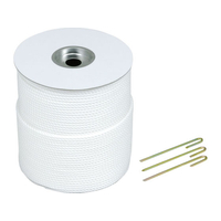 トーエイライト TOEI LIGHT トーエイライト/グランドロープ 6×300(3) 白 杭(G158 FCJ888B-G1584