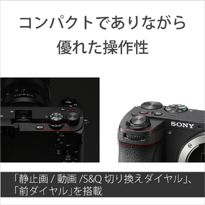 SONY デジタル一眼カメラ・ボディ α ブラック ILCE-6700-イメージ11