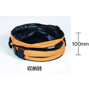 トラスコ中山 ジャンピングバケツ Mサイズ Φ310×H310 FC468DS-8563403-イメージ2