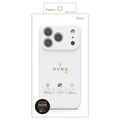 トリニティ iPhone 17 Pro Max用[NUNO] MagSafe対応 背面シリコンレザーケース ホワイト TR-IP25L3-NNSL-SIWT