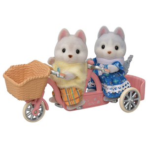 エポック社 シルバニアファミリー なかよしサイクリングセット-ハスキーきょうだい- ナカヨシサイクリングハスキ-キヨウダイDF15 エポック社 シルバニアファミリー なかよしサイクリングセット-ハスキーきょうだい- ナカヨシサイクリングハスキ-キヨウダイDF15