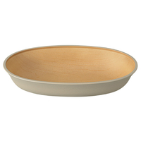 カノー earth color 抗菌すくえる 小判ボウル グレー EARTHCOLORｺｳｷﾝｺﾊﾞﾝﾎﾞｳﾙGY