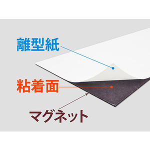 マグエックス マグネット粘着ロール 100幅 2mm厚 FC58867-MSWFGR-2-100-10-イメージ4