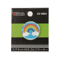 タバタ マグネットマーカー レインボー FCE377S-GV0883-O