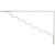 WAKI(和気産業) ハンガーブラケット 240mm ホワイト FC652RE-TK-103-イメージ1