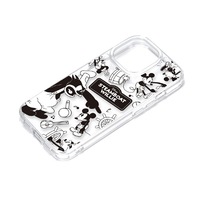 PGA iPhone 15 Pro Max用クリアハイブリッドケース 蒸気船ウィリー PG-D23DPT02MKY