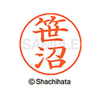 シヤチハタ ネームペン用ネーム シルバー 既製 笹沼 FC46986-X-GPS-1215