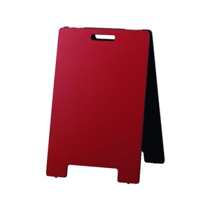 光 ハンド式スタンド黒板 小 赤 FC617KR-1950058-イメージ1