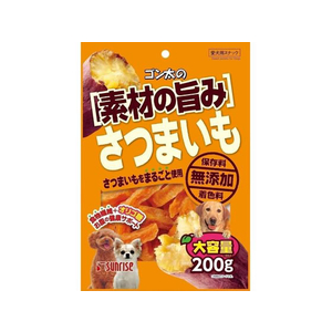 マルカン ゴン太の素材の旨み さつまいも 200g FC354PS-SGN-050-イメージ1