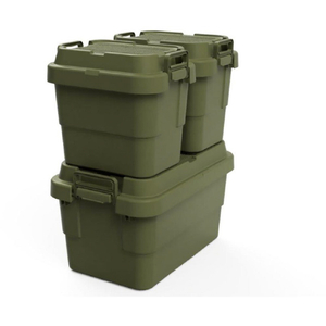 トラスコ トランクカーゴ フラット天板仕様 ５０Ｌ ОＤ色 TRUSCO 道具箱“トランクカーゴ” フラット天板仕様 ODCF-50-イメージ3
