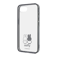 レイアウト iPhone 16e用『』Like standard 耐衝撃 ハイブリッドケース Charaful ミッフィー RT-BP50UC/MFM