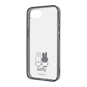 レイアウト iPhone 16e用『』Like standard 耐衝撃 ハイブリッドケース Charaful ミッフィー RT-BP50UC/MFM-イメージ1