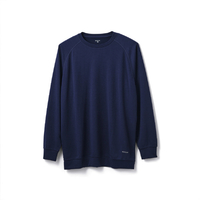 エレコム ECLEAR リカバリーウェア 長袖トップス M ネイビー HCM-RW02TMNV