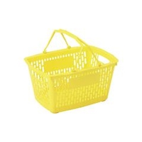 岐阜プラスチック工業 買物篭MY－15　黄 MY-15
