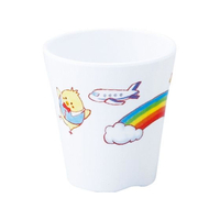 アヅミ産業 メラミン子供食器 みんなともだち。 カップ YMF-1 アイボリー FC969LB-1026810