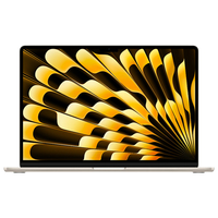Apple 15インチMacBook Air： 8コアCPUと10コアGPUを搭載したApple M3チップ 8GB 256GB SSD スターライト MRYR3JA