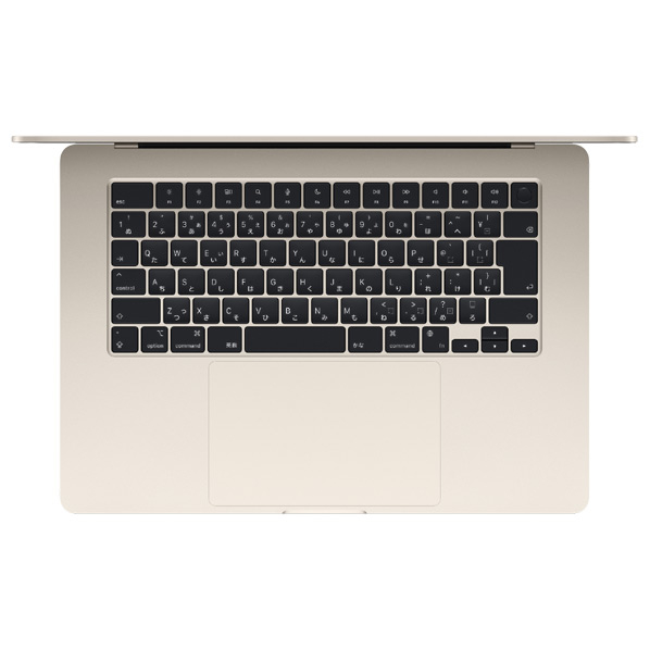 Apple 15インチMacBook Air： 8コアCPUと10コアGPUを搭載したApple M3チップ 8GB 256GB SSD スターライト MRYR3J/A Apple M3チップ 256GB SSD MacBook