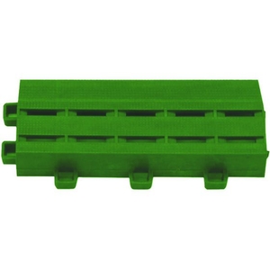 ミヅシマ工業 クロスラインマットエース 中フチ- 緑 FC042HX-4453379-イメージ1