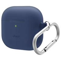 elago EL_AP4CSSCN2_JI AirPods 4用カラビナ付きシリコンケース