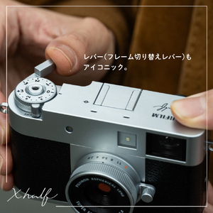 富士フイルム コンパクトデジタルカメラ Xシリーズ シルバー FXHALF1SJP-イメージ7