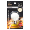 オーム電機 LED電球 E17口金 全光束68lm(1．2Wミニボール球) 電球色相当 LDG1L-H-E17 15