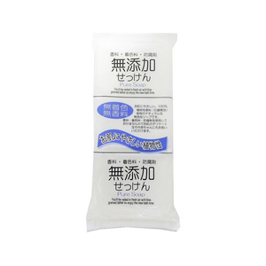 日本合成洗剤 無添加せっけん ピュアソープ 100g×3個入 FCJ644P-イメージ1