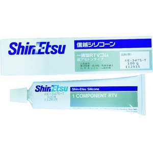 信越化学工業 コーティング 100g 透明 透明100チューブ入タイプ FC878FN-4920953-イメージ1