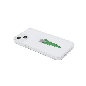 AKAN iPhone 15 Plus用ソフトクリアケース モグモグ ワニ AK25658I15PL-イメージ2
