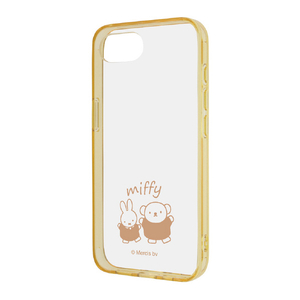 レイアウト iPhone 16e用『ミッフィー』Like standard 耐衝撃 ハイブリッドケース Charaful ミッフィーとボリス RT-BP50UC/MF2M-イメージ1