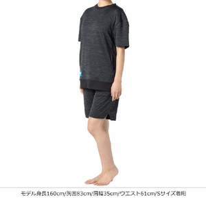 コラントッテ リカバリーウェア ハーフパンツ M 杢グレー AJCKA09M-イメージ7