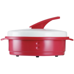 トープラン TKTC-08 レンジで焼ケール両面焼き 蒸しプレート付 ワイン