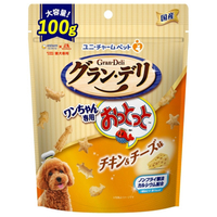 ユニチャームペットケア ワンちゃん専用おっとっと チキン&チーズ味(100g) グラン・デリ ｵﾂﾄﾂﾄﾁｷﾝ&ﾁ-ｽﾞｱｼﾞ100G