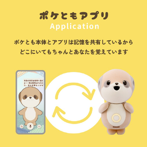シャープ コンパニオンロボット ポケとも SR-C01M-W-イメージ9