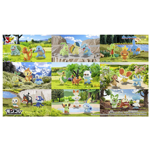 タカラトミー ポケットモンスター ポケモン30周年記念 モンコレ旅立ちの3匹セット シンオウ地方 シンオウ地方 ﾎﾟｹﾓﾝ30THﾓﾝｺﾚ3ﾋｷｾﾂﾄｼﾝｵｳ-イメージ6