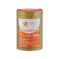 スマートバリュー セロハンテープ 15mm×50m 10巻 FC29046-B641J