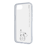 レイアウト iPhone 16e用『ポケットモンスター』Like standard 耐衝撃 ハイブリッドケース Charaful ピカチュウ RT-PP50UC/PK2M