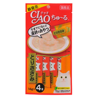 いなば CIAO ちゅ～る とりささみ 14g×4本入り ﾁﾔｵﾁﾕ-ﾙﾄﾘｻｻﾐ14GX4ﾎﾝ