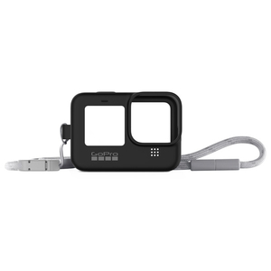 GoPro HERO9 Black用スリーブ+ランヤード ブラック ADSST-001 GoPro HERO9 Black用スリーブ+ランヤード ブラック ADSST-001