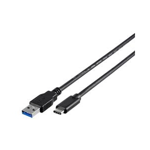 BUFFALO USB3．1 Gen1ケーブル(A to C) (1．5m) ブラック BSUAC31115BK-イメージ1