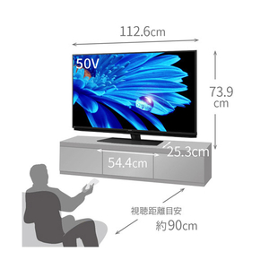 シャープ 50V型4Kチューナー内蔵液晶テレビ AQUOS 4TC50EN2-イメージ5