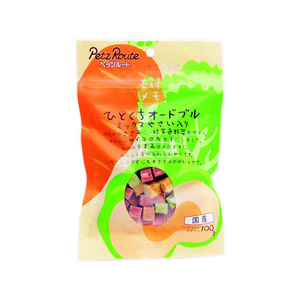 ペッツルート ペッツルート ひとくちオードブル ミックスやさい入り 100g FC07505-イメージ1