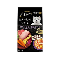マースジャパン シーザー 自然素材レシピ ささみラム 60g×4袋 FC459RW