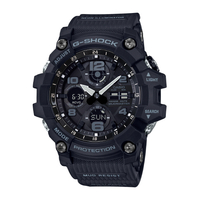 カシオ ソーラー電波腕時計 G-SHOCK　MUDMASTER ブラック GWG-100-1AJF