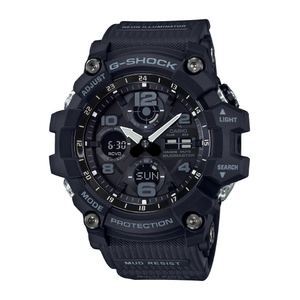 カシオ ソーラー電波腕時計 G-SHOCK　MUDMASTER ブラック GWG-100-1AJF-イメージ1