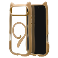 ラスタバナナ iPhone Air用MIMI 猫耳ケース TPU×PC 磁力充電対応 トープ 9185IP5CHPMTA