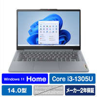 レノボ ノートパソコン IdeaPad Slim 3i Gen 8 アークティックグレー 82X60042JP