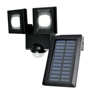 エルパ LEDセンサーライト ソーラータイプ 2灯 ESL-N112SL-イメージ1