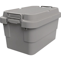 トラスコ トランクカーゴ フラット天板仕様 ５０Ｌ グレー TRUSCO 道具箱“トランクカーゴ” フラット天板仕様 GYCF-50