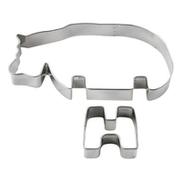 タイガークラウン 18-8 ZOOクッキー抜型 カバ No.1981 FC043LM-4440220